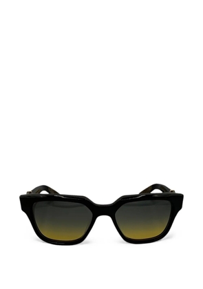 Chrome Hearts Vagillionare rectangle-frame sunglasses - Black