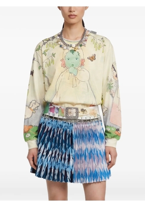 Chopova Lowena Woodland Baby oversized sweater - Neutrals