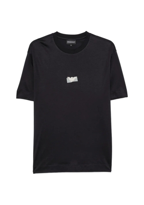 Emporio Armani logo-print T-shirt - Black