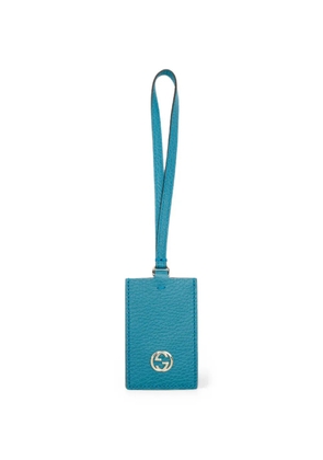 Gucci Pre-Owned Interlocking G luggage tag - Blue