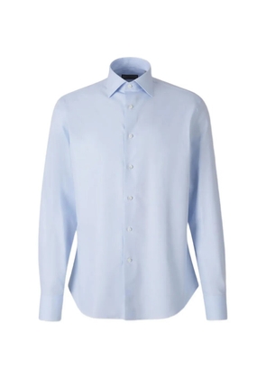 Canali long-sleeve button-down shirt - Blue