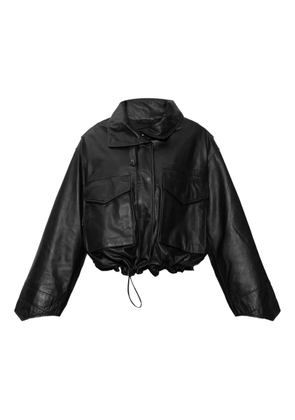 AllSaints Clay leather jacket - Black