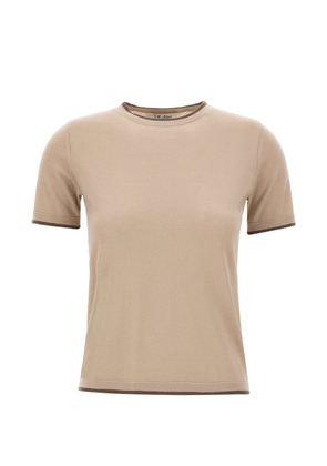 'S Max Mara ribbed-trim wool sweater - Neutrals