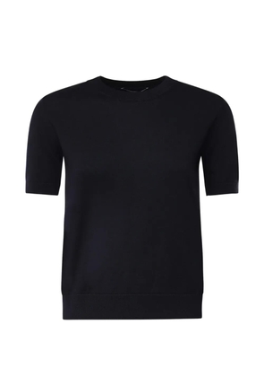 'S Max Mara short-sleeve knit top - Black