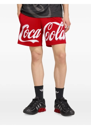 adidas x coca-cola training shorts - Red