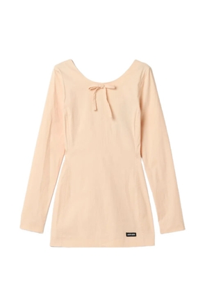 Miu Miu stretch poplin mini-dress - Neutrals