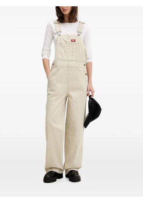 DICKIES hickory striped dungarees - Neutrals