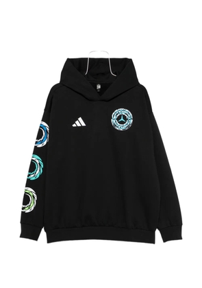 adidas x Mercedes-AMG Petronas Formula 1 Team graphic-print hoodie - Black