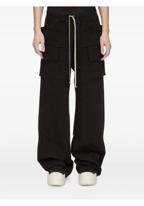 Rick Owens DRKSHDW quilted-pocket cargo pants - Black