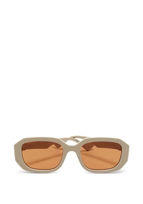 Gucci Pre-Owned GG1535S geometric sunglasses - Neutrals