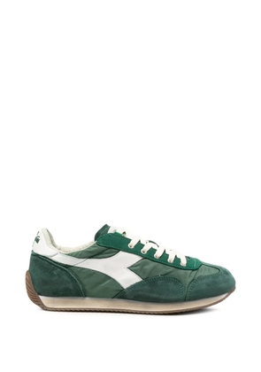 Diadora suede-panelled sneakers - Green