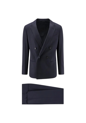 Giorgio Armani double-breasted suit - Blue