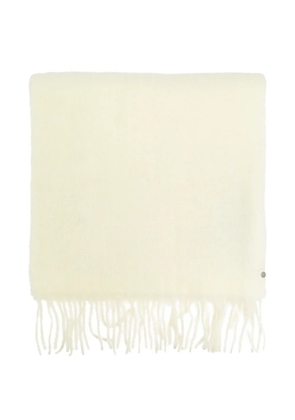 Canada Goose fringed alpaca-blend scarf - Neutrals