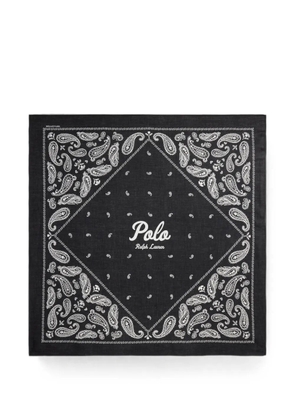 Polo Ralph Lauren paisley-print cotton bandana - Black