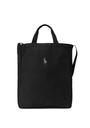 Polo Ralph Lauren Pony-motif tote bag - Black