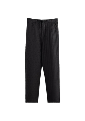 KITH Garrison quilted tailored trousers - Black