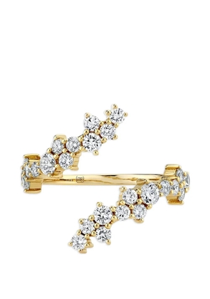 Sydney Evan diamond cocktail wrap ring - Gold