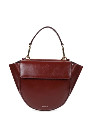 Wandler mini Hortensia leather tote bag - Red