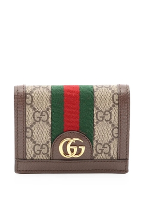 Gucci Pre-Owned 2010s Ophidia GG Supreme bi-fold wallet - Neutrals