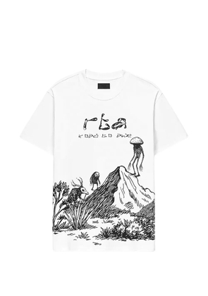 RTA Colin graphic-print T-shirt - White