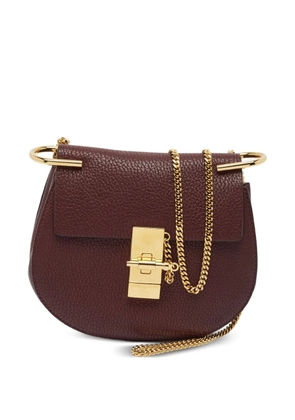 Chloé Pre-Owned small Drew leather rcossbody bag - Red