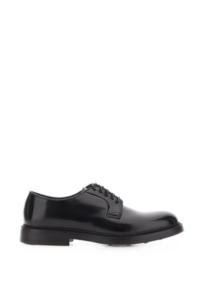 Doucal's lace-up leather shoes - Black