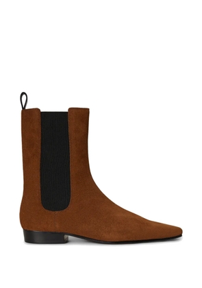 Polo Ralph Lauren elastic-panels chelsea boots - Brown