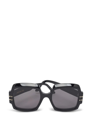 Christian Dior Pre-Owned Signature S1U square sunglasses - Black