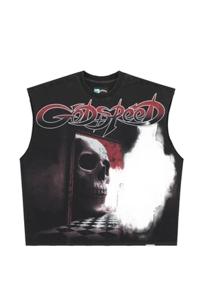 GODSPEED Fate’s Doorstep graphic-print T-shirt - Black