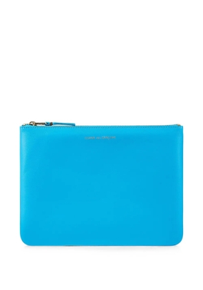 Comme Des Garçons Wallet leather purse - Blue