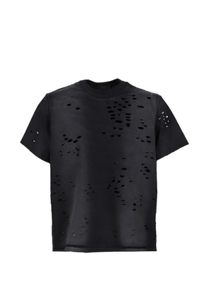 FILTH distressed T-shirt - Black