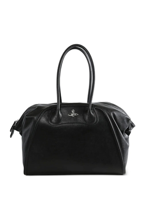Vivienne Westwood Orb-plaque shoulder bag - Black
