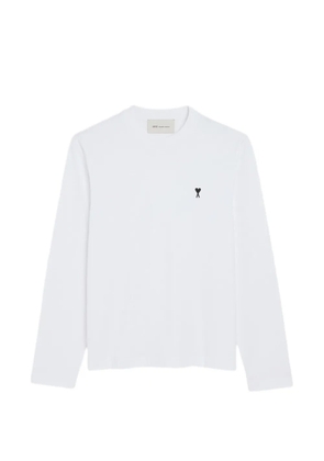 AMI Paris Ami de Coeur long-sleeve T-shirt - White