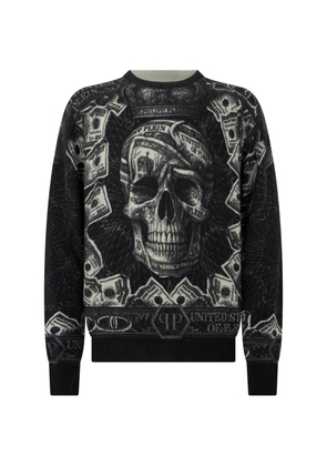 Philipp Plein Baroque Skull sweater - Black