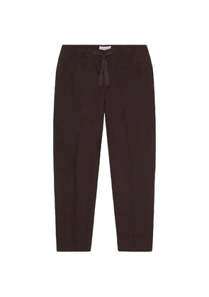 Orlebar Brown Alex drawstring linen straight-leg trousers