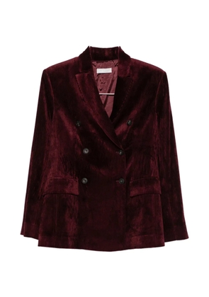 Antonelli Gravona double-breasted corduroy blazer - Red
