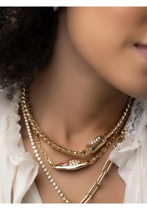 Uniform Object Shard Huggies earrings - Gold