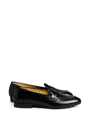 Fortela Crosby leather loafers - Black