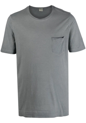 Massimo Alba chest patch-pocket detail T-shirt - Grey