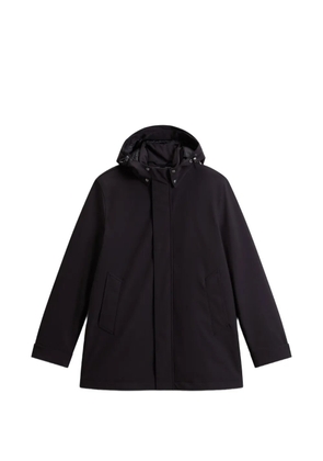 Woolrich hooded padded short coat - Black