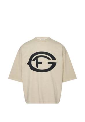 Fear Of God FG 26 logo-print cotton T-shirt - Neutrals