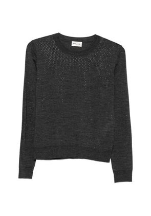 P.A.R.O.S.H. crystal-embellished sweater - Grey