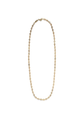 Azlee lozenge link necklace - Gold