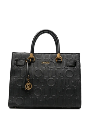 LIU JO logo-embossed tote bag - Black