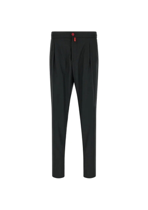 Kiton pleated wool trousers - Grey