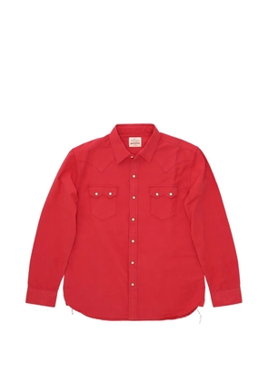 Fortela Josh cotton shirt - Red