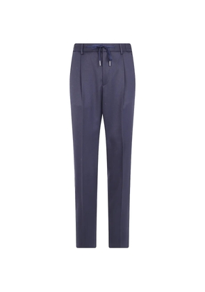 Tagliatore pleated tailored trousers - Blue