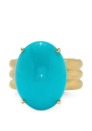 Irene Neuwirth Heroic turquoise ring - Gold