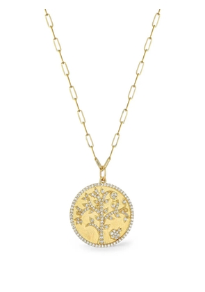 Tanya Farah Tree of Life diamond necklace - Gold
