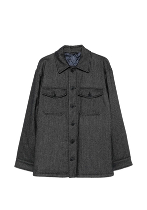 Giorgio Armani button-up overshirt - Blue